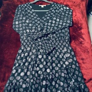 MICHAEL Michael Kors WOMEN’S PRINTED RUFFLE DRESS